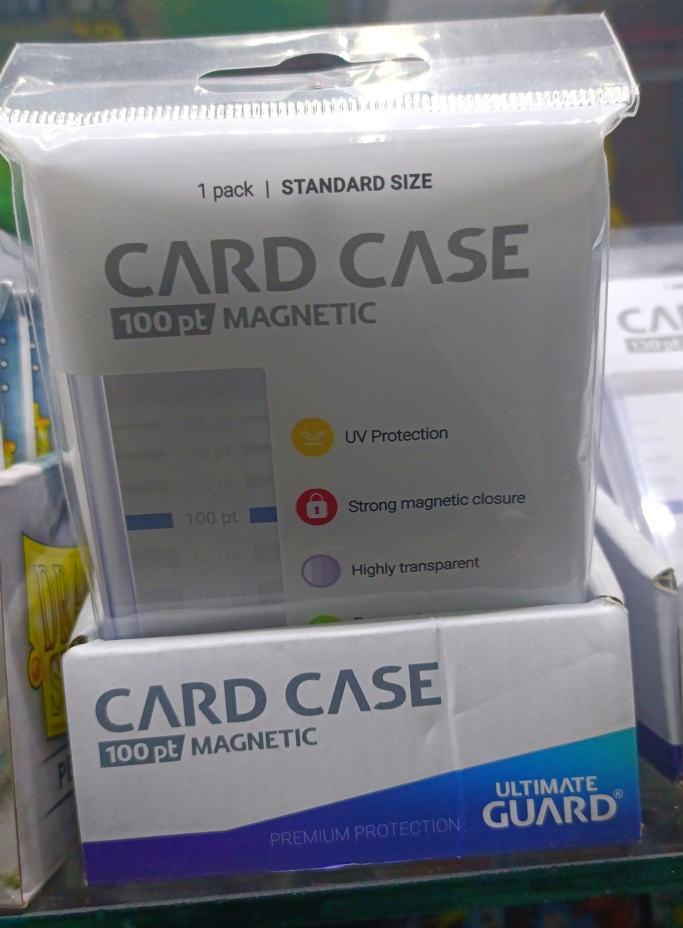 Card case magnétic 100 pt standar size