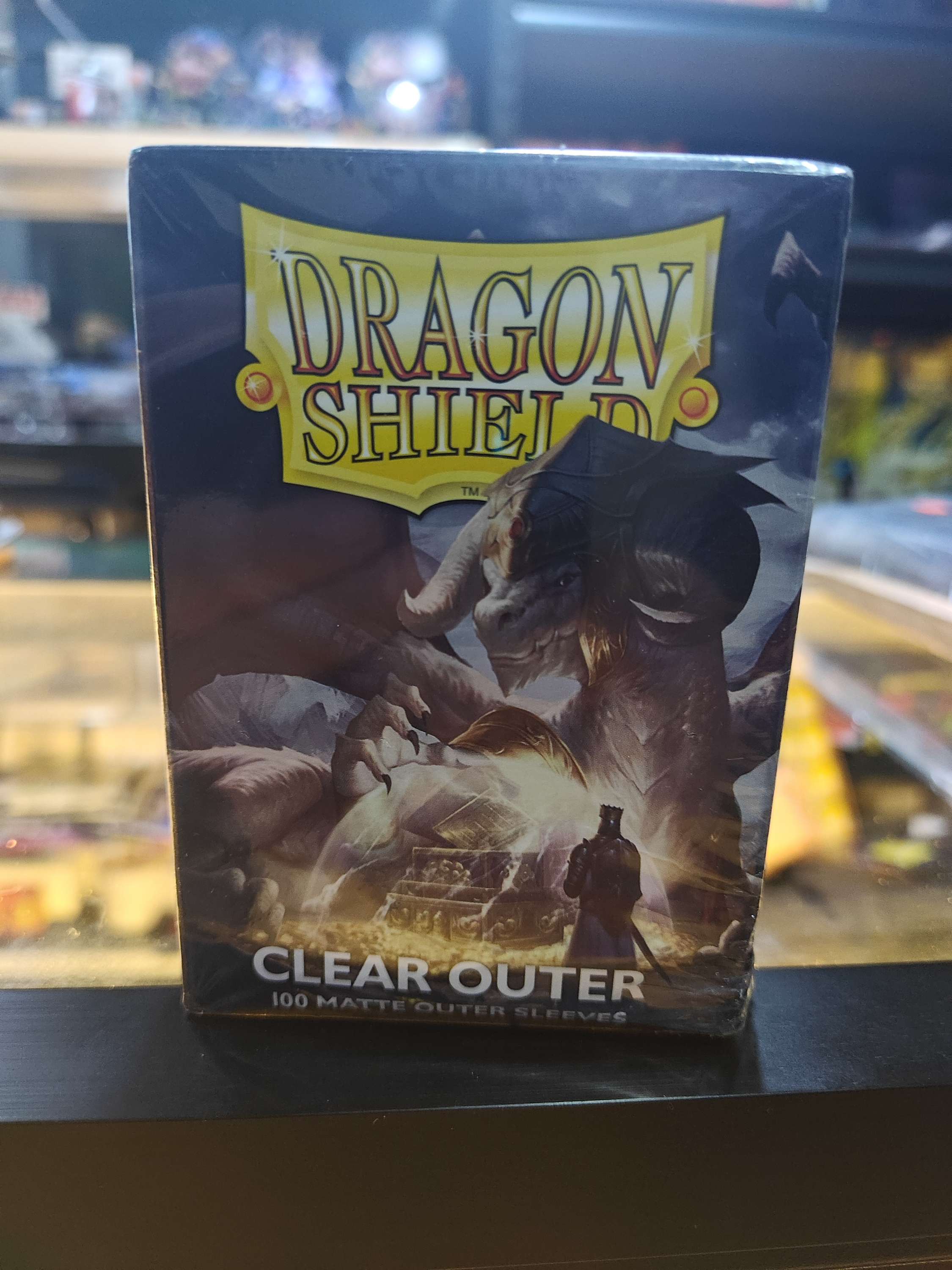 Dragon shield (100) Clear Outer sleeves