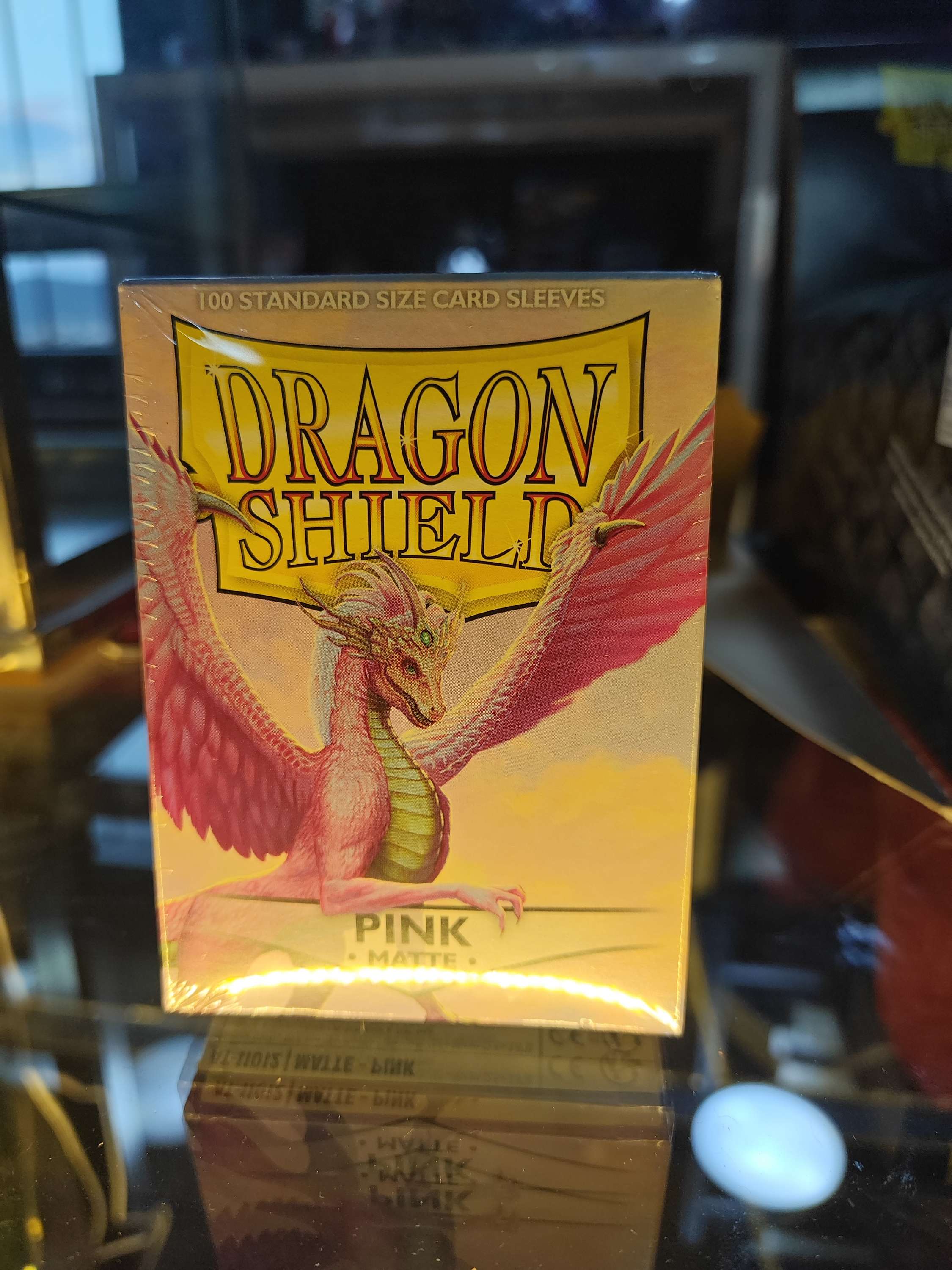 Dragon shield (100) Pink sleeves Standar