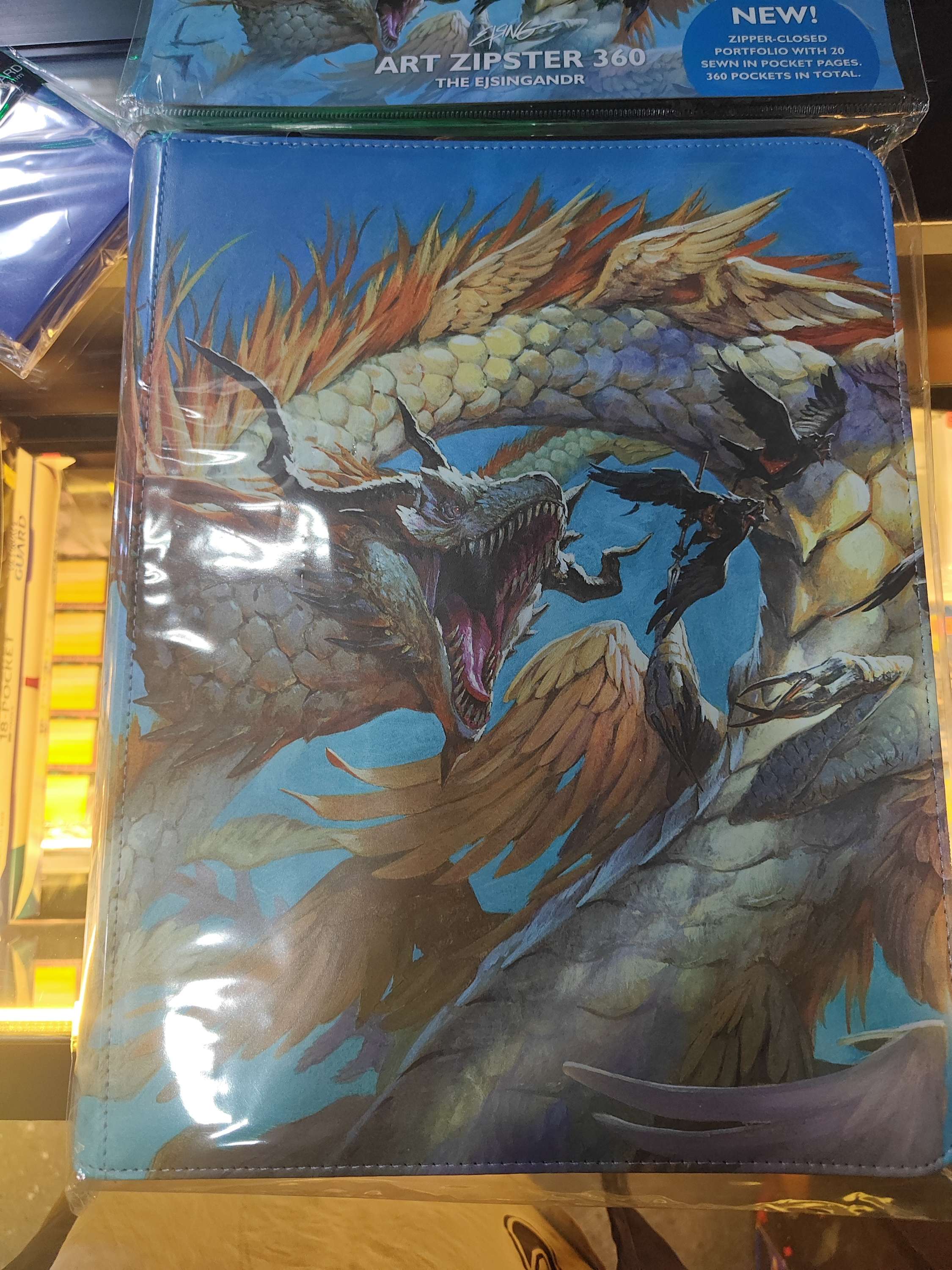 Dragón shield Art zipper 360 The Ejsingandr