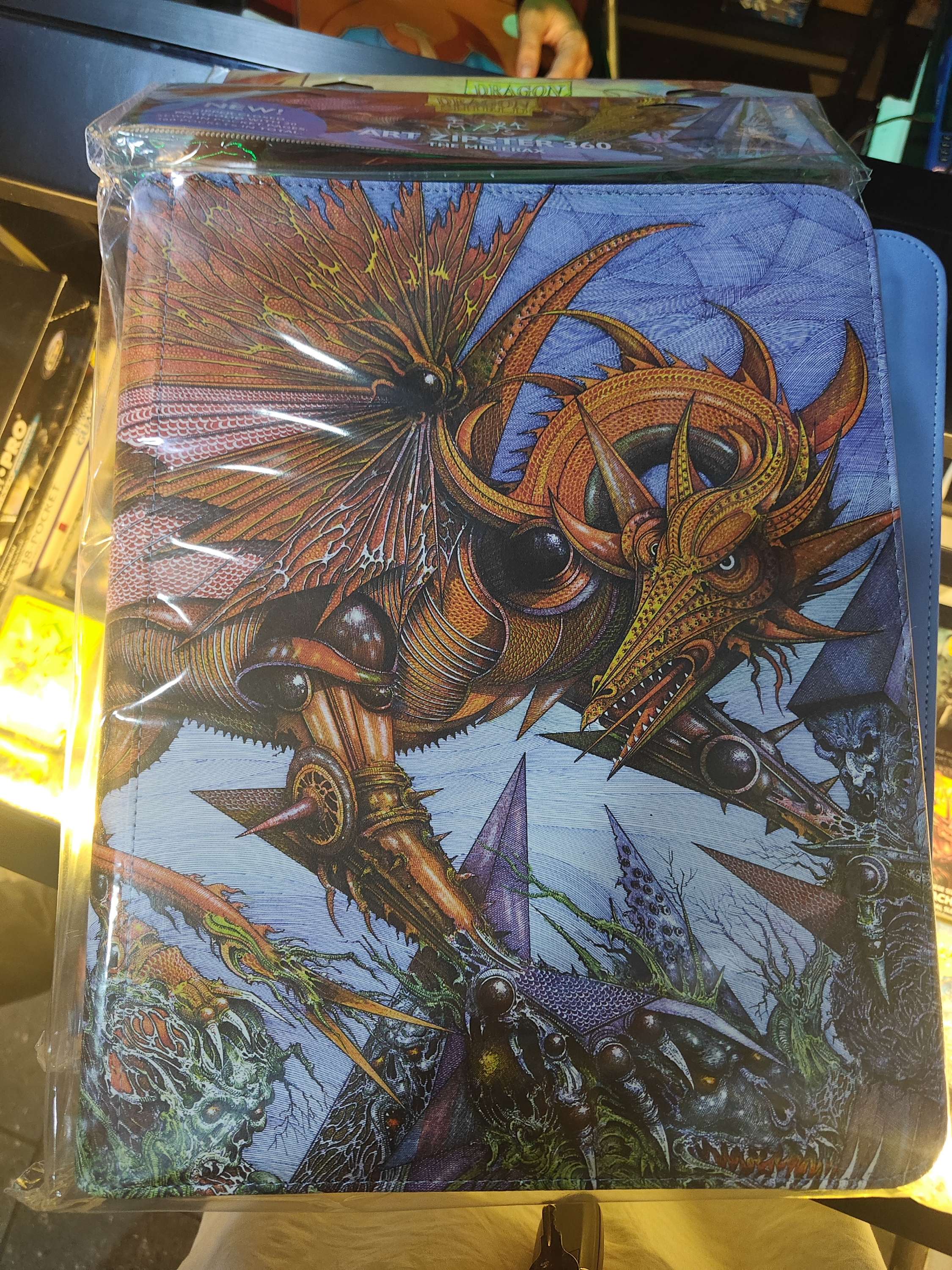 dragón shield Art zipster 360 binder modelo 2