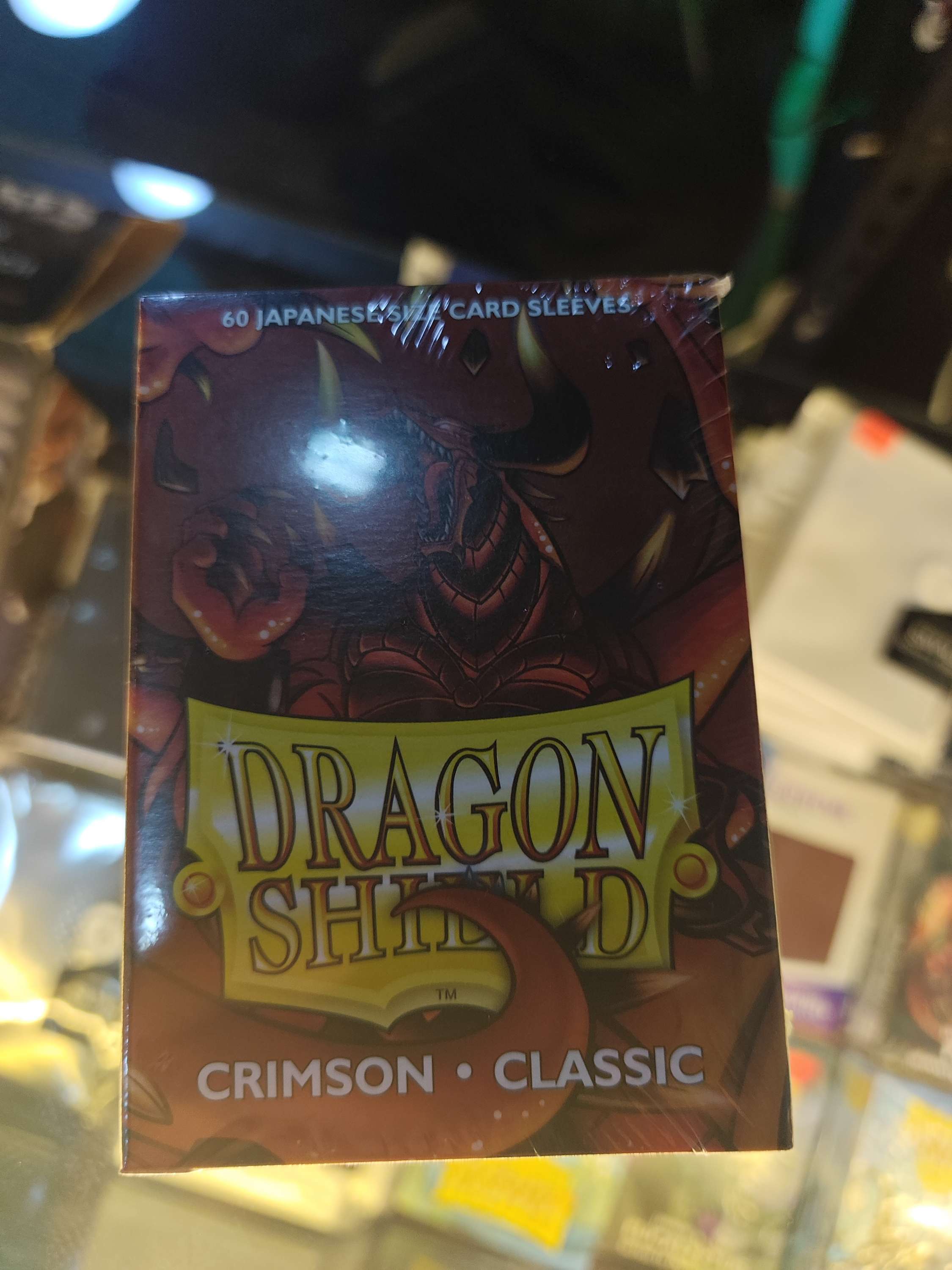 Dragón shield JAPANESE size crimson