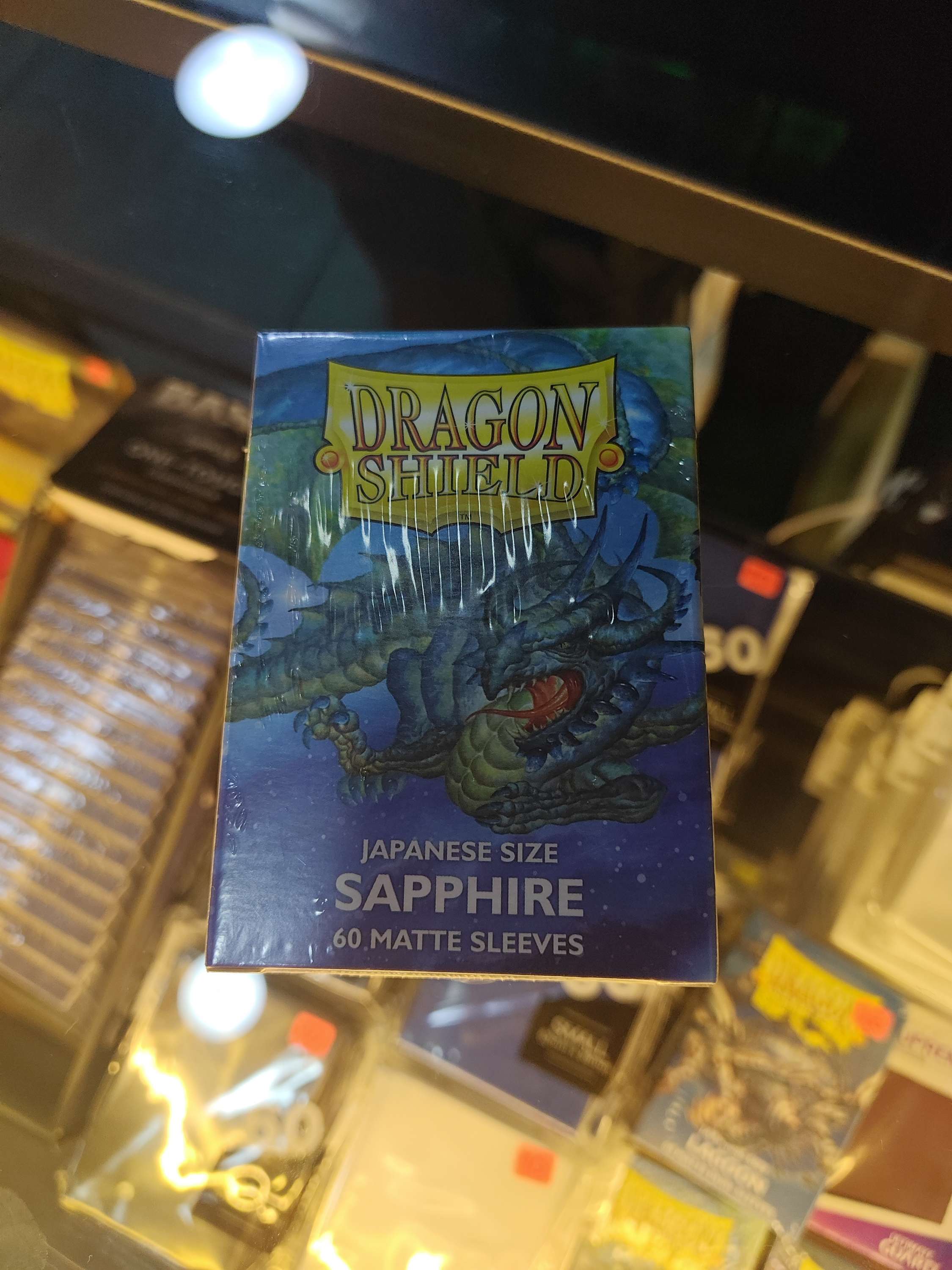 Dragón shield JAPANESE size sapphire