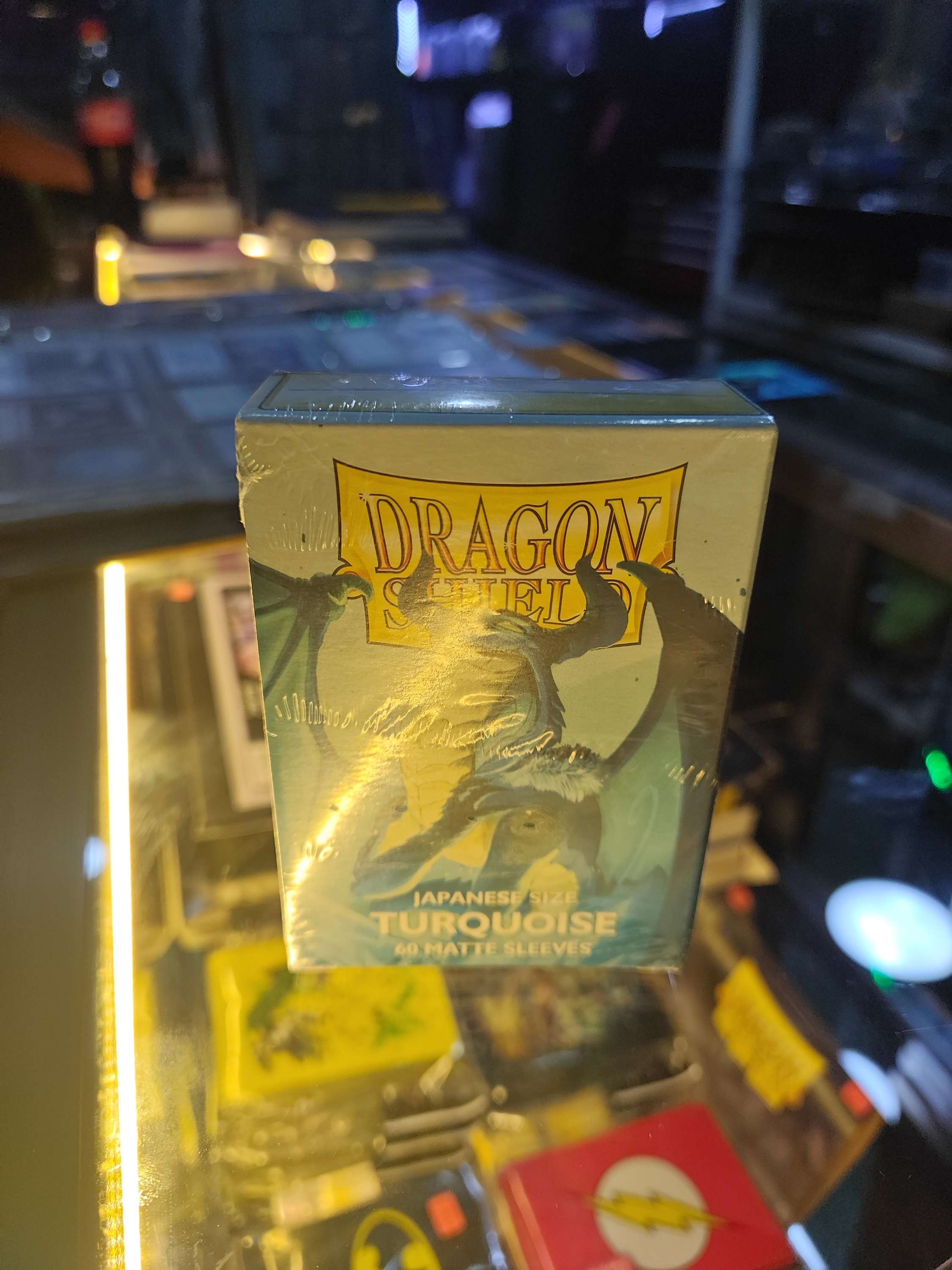 Dragón shield JAPANESE size turquoise