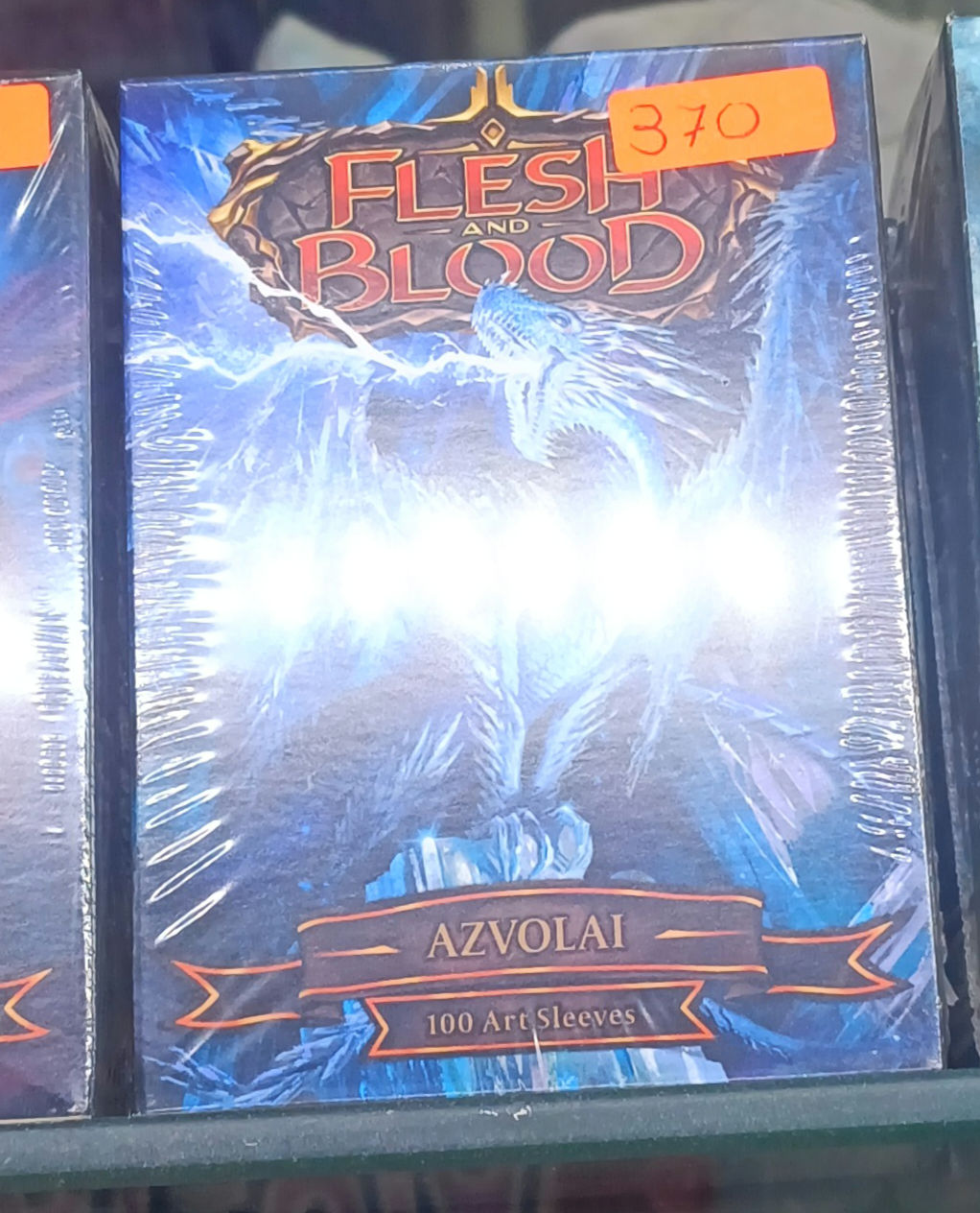 Dragón shield micas con diseño (100) standar flesh and blood azvolai