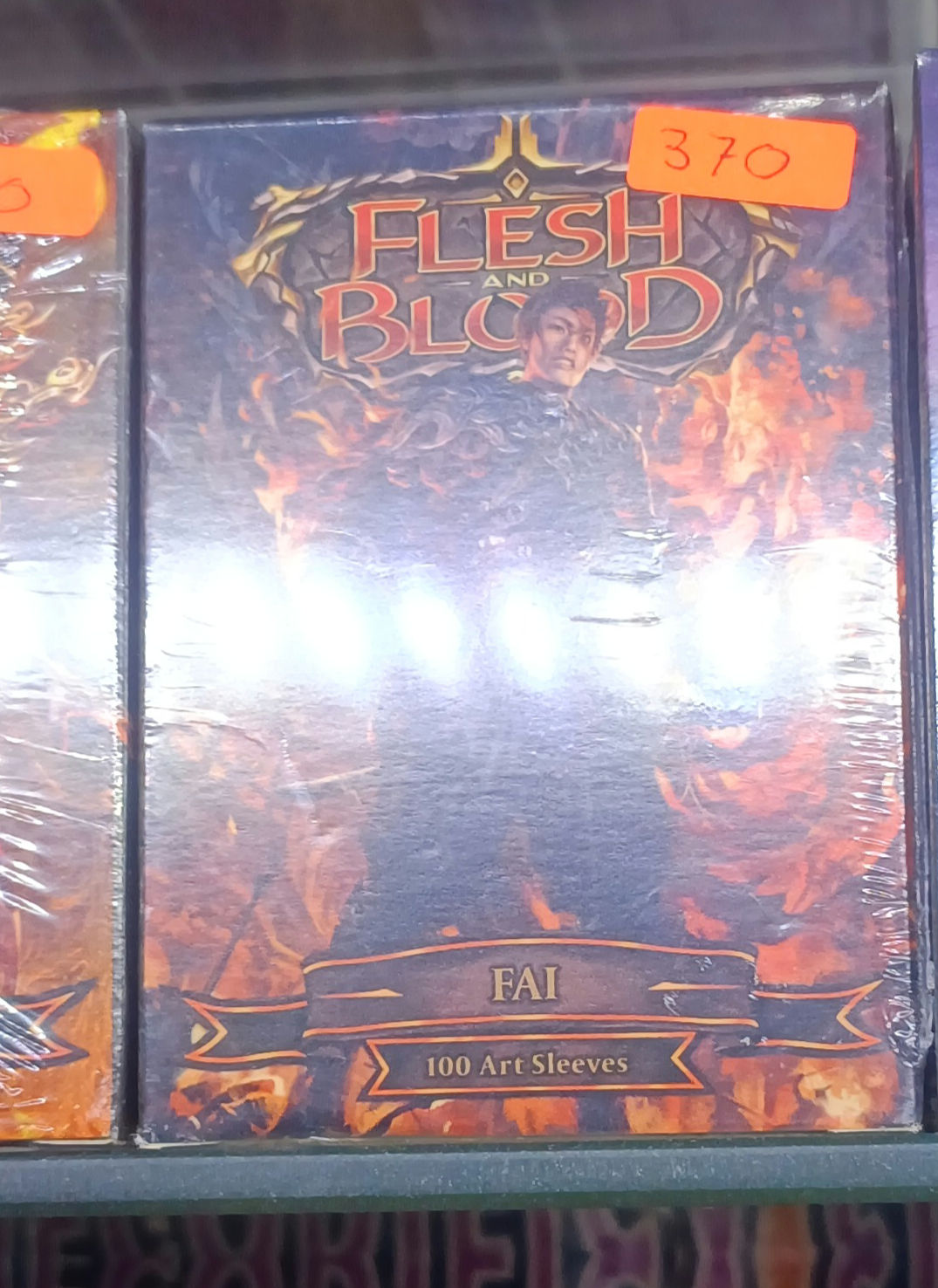 Dragón shield micas con diseño (100) standar flesh and blood fai