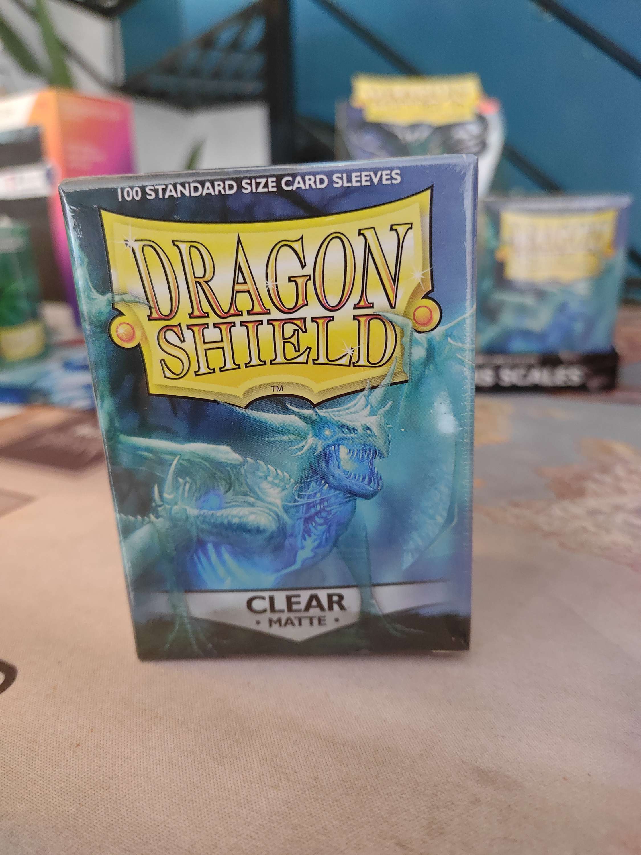 Dragon shield standar (100)Clear matte