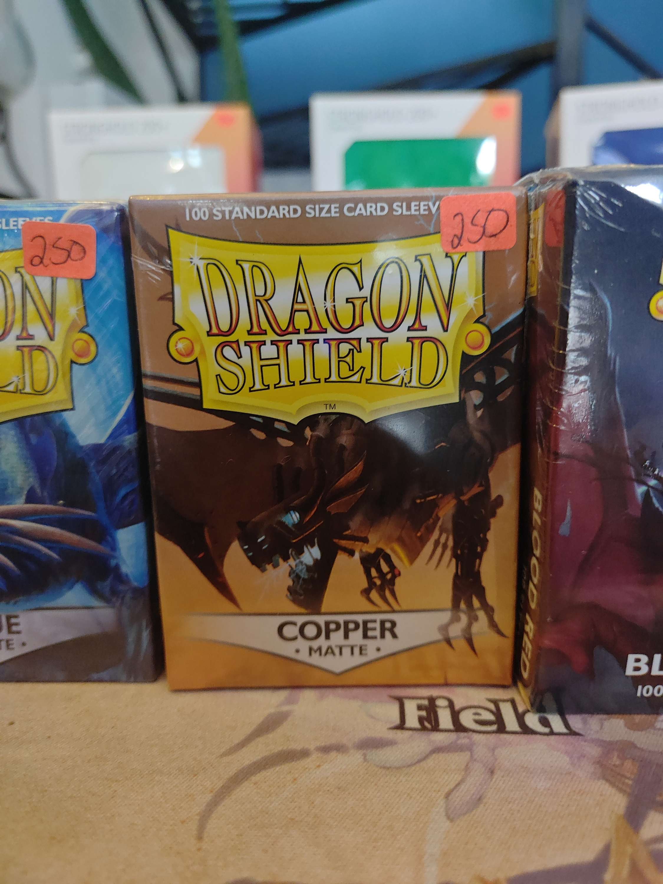 Dragon shield standar (100) Copper matte