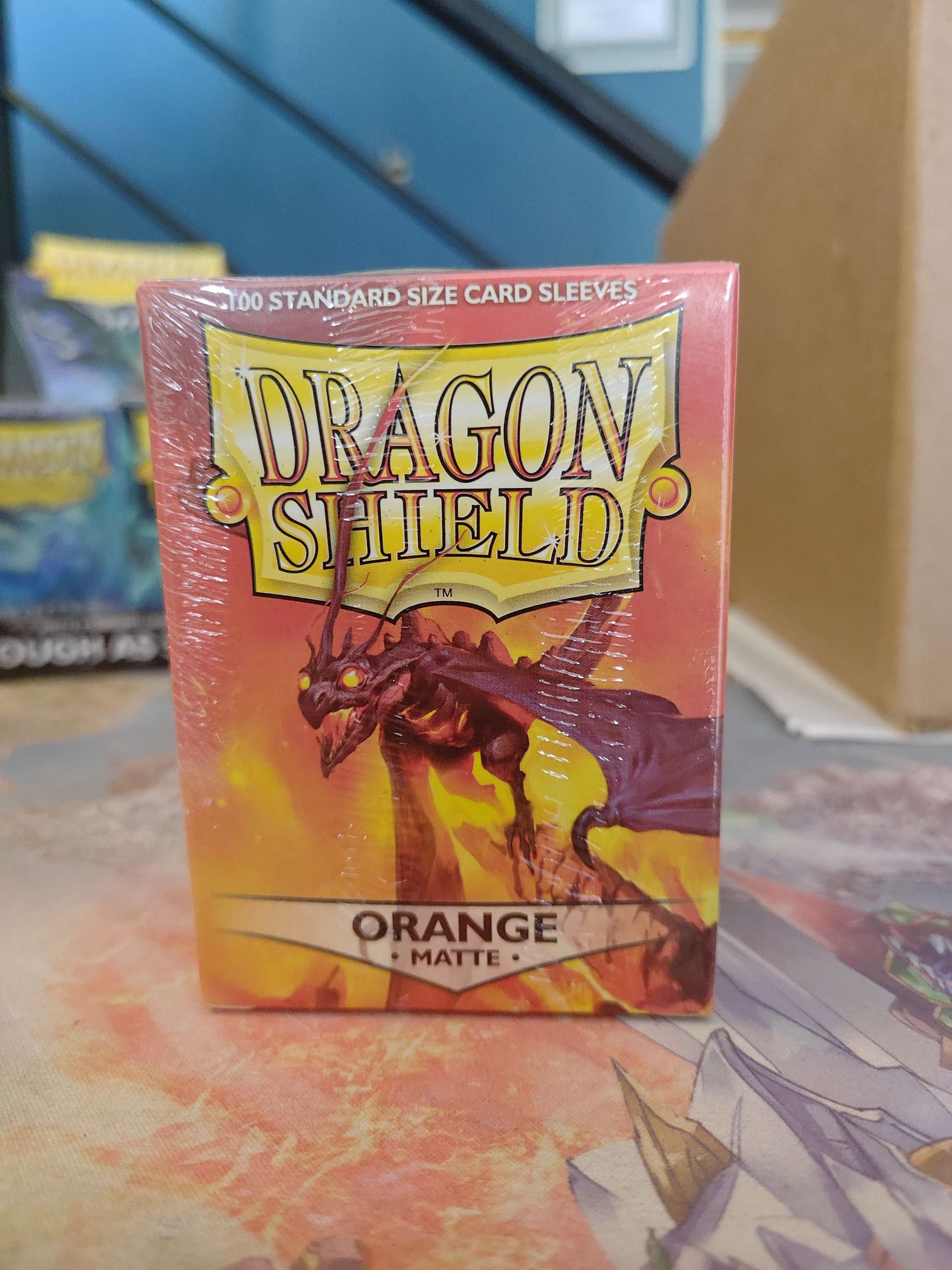 Dragon shield standar (100) Orange matte