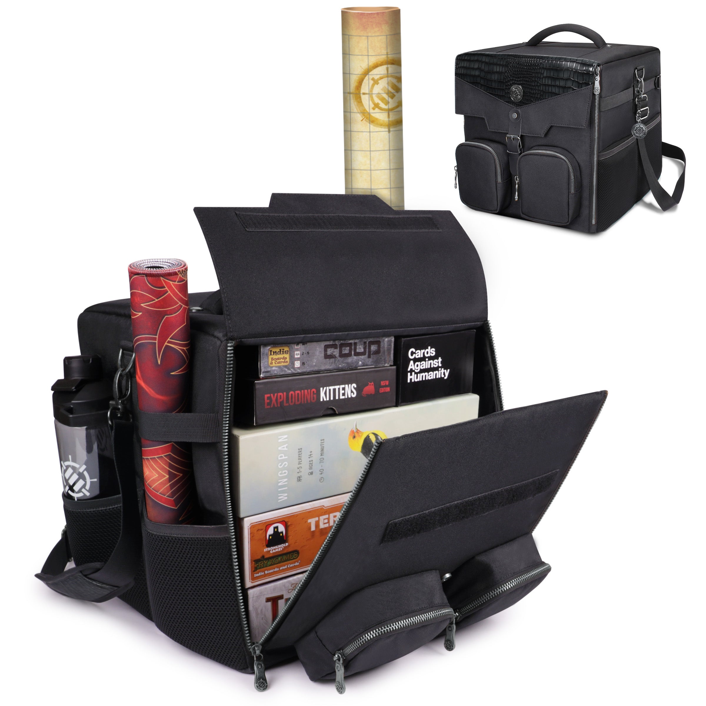 TCG Enhanced Game box shoulder bag back