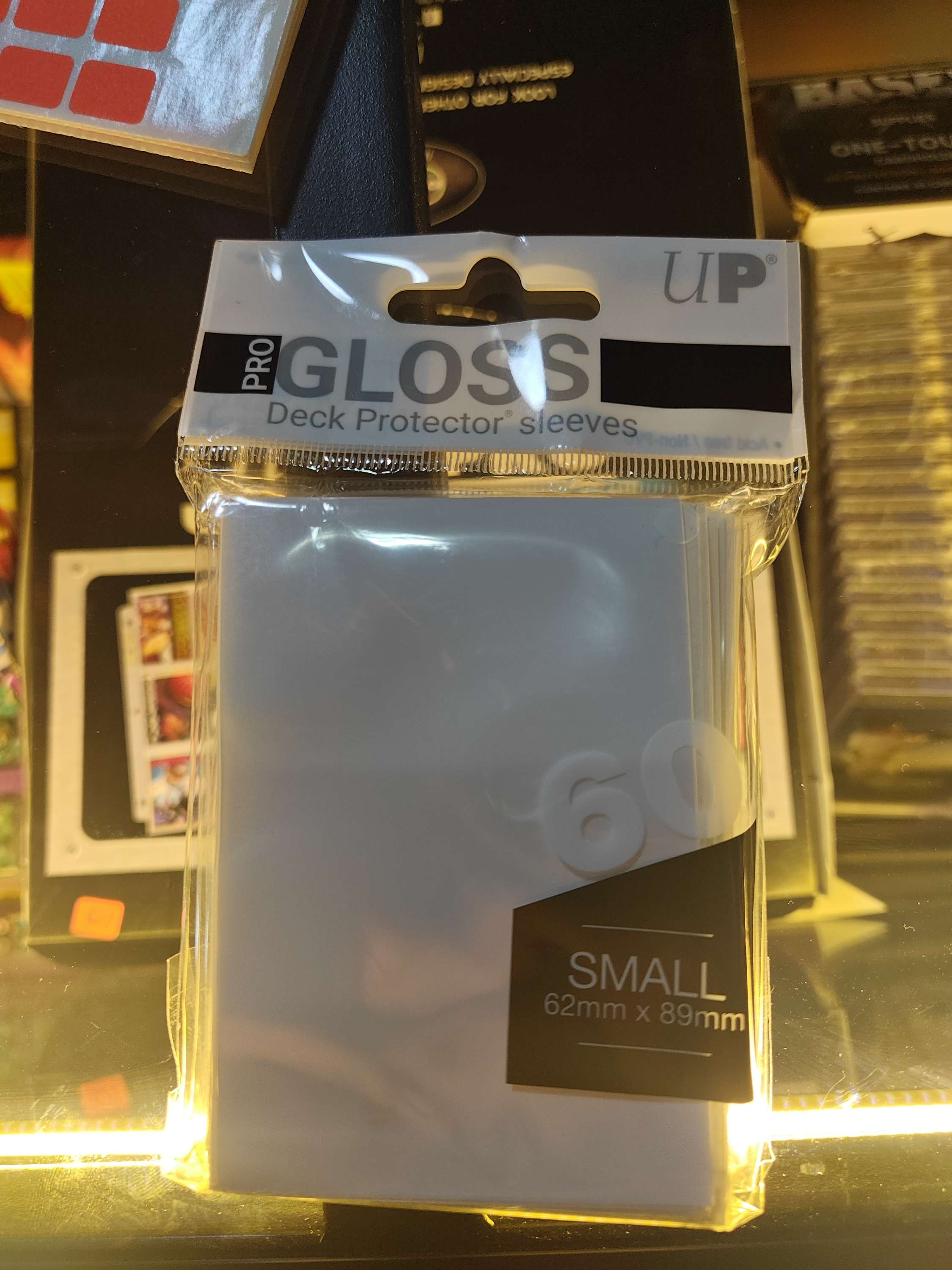 UP Gloss Sleeves (60) small Japanese white