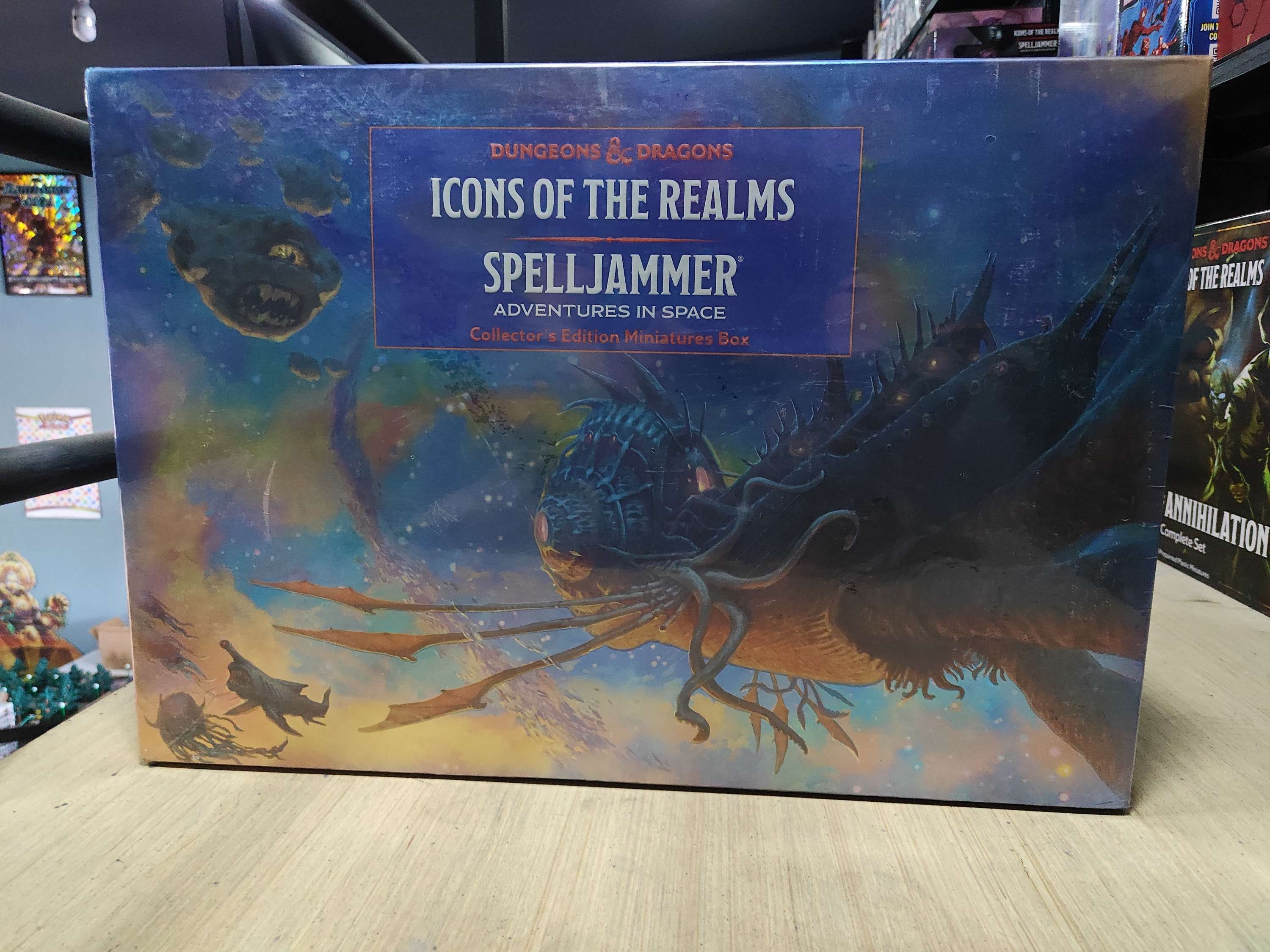DnD Icons of the Realms Spelljammer Adventures in space Collector edition box