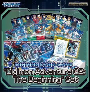 Digimon tcg Adventure 02 the beggin set pb17