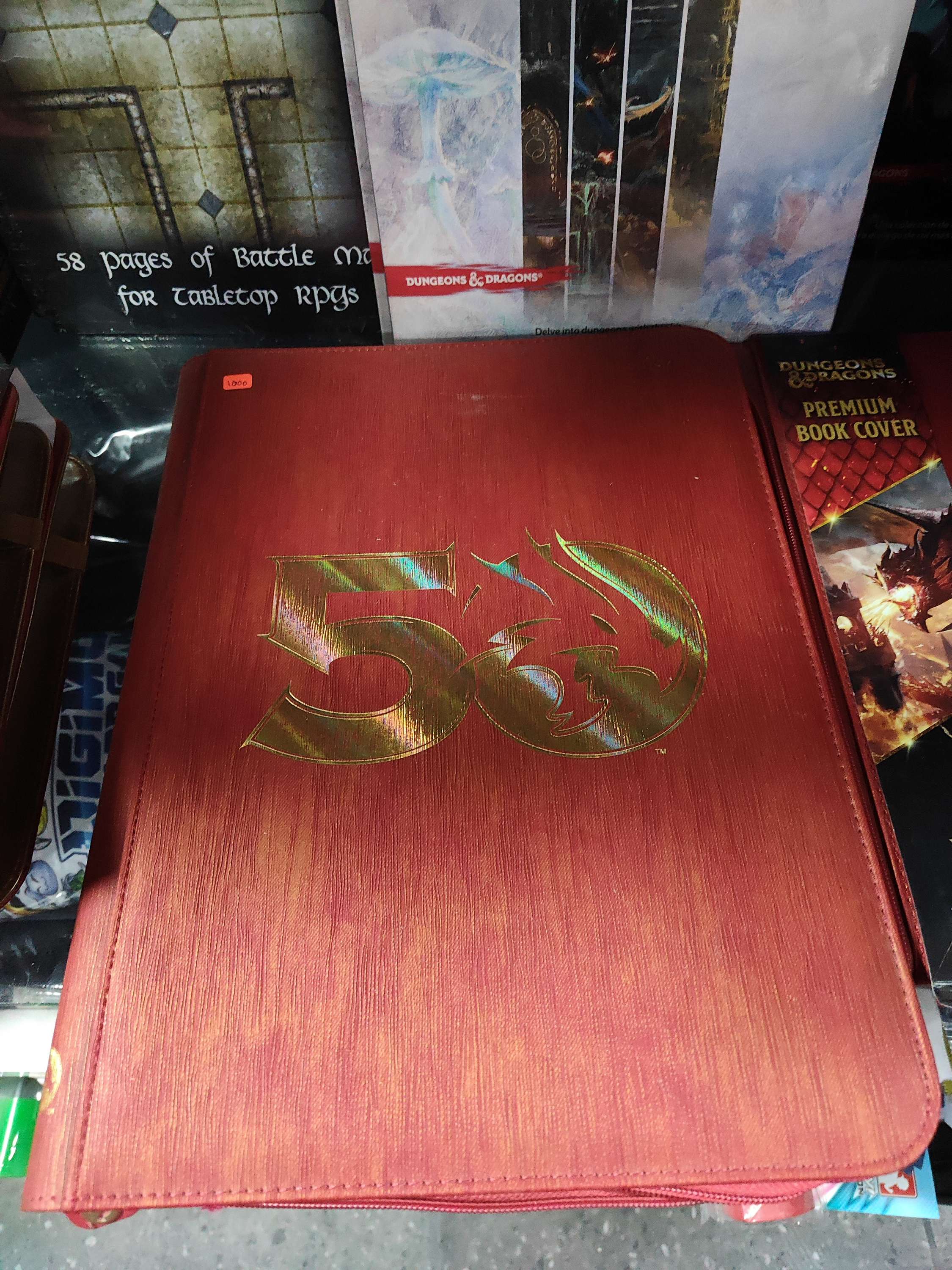 DnD 50th aniversary Leatherette Book Folio