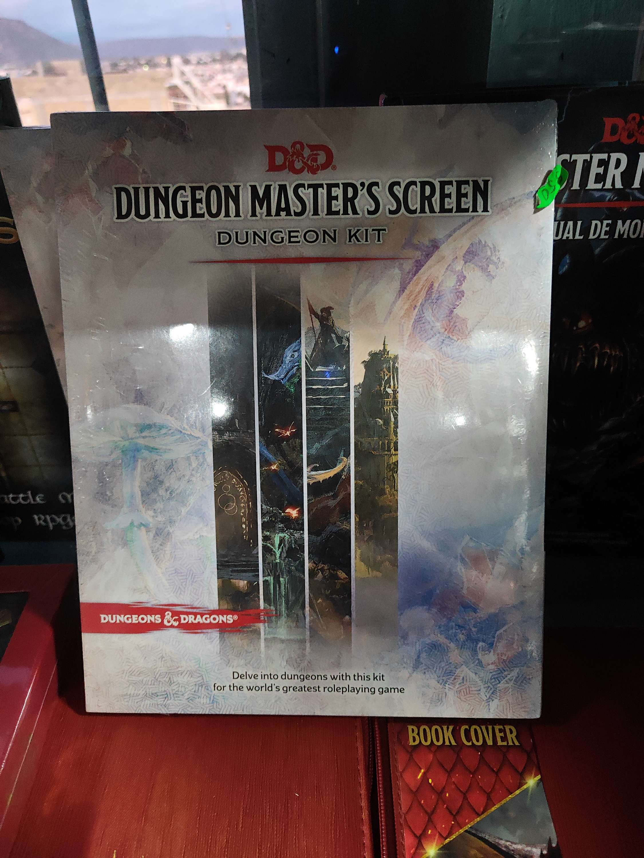 DnD Dungeon Master screen dungeon kit