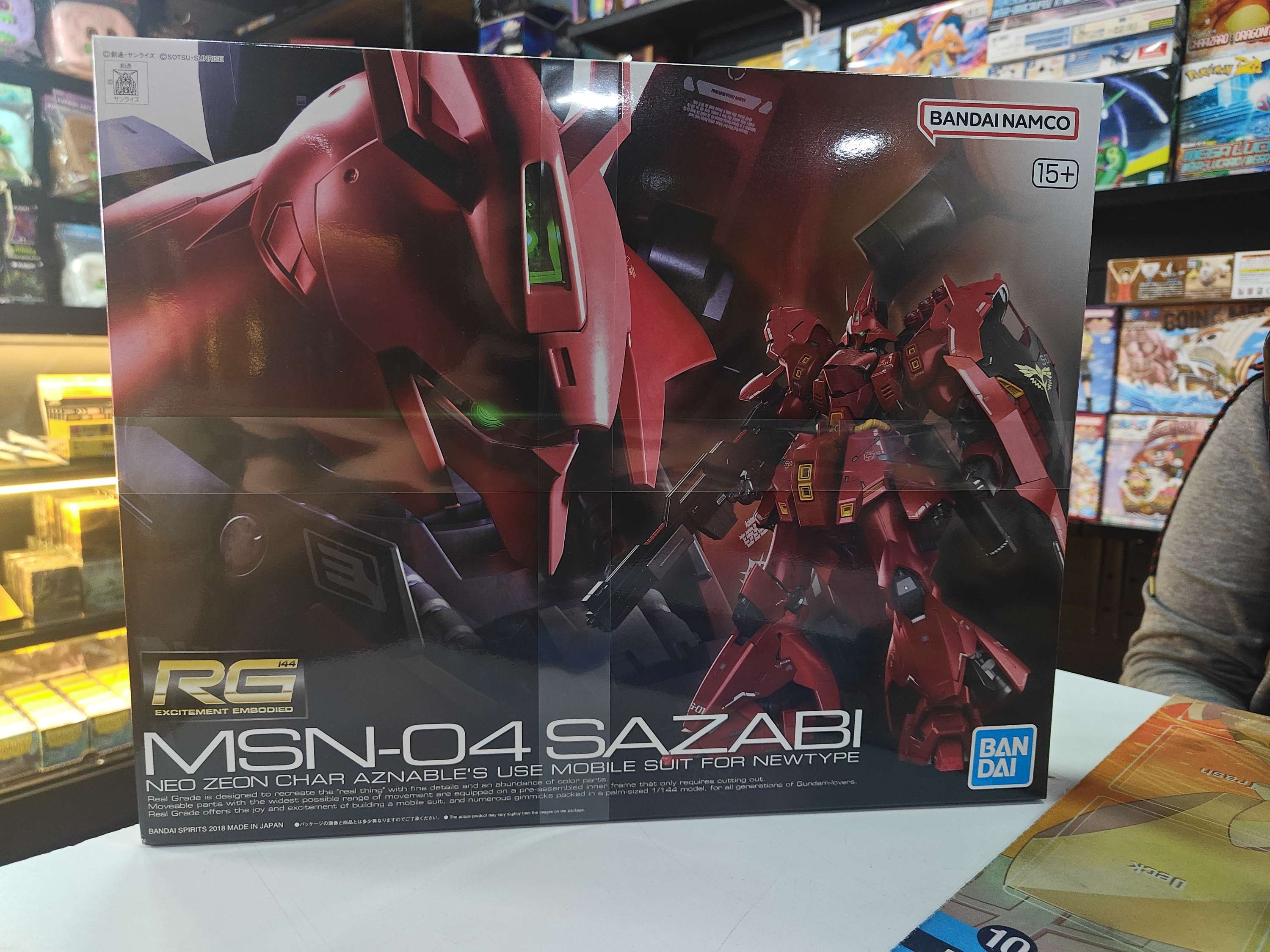 Gundam Glunpla RG Msn 04 Sazabi