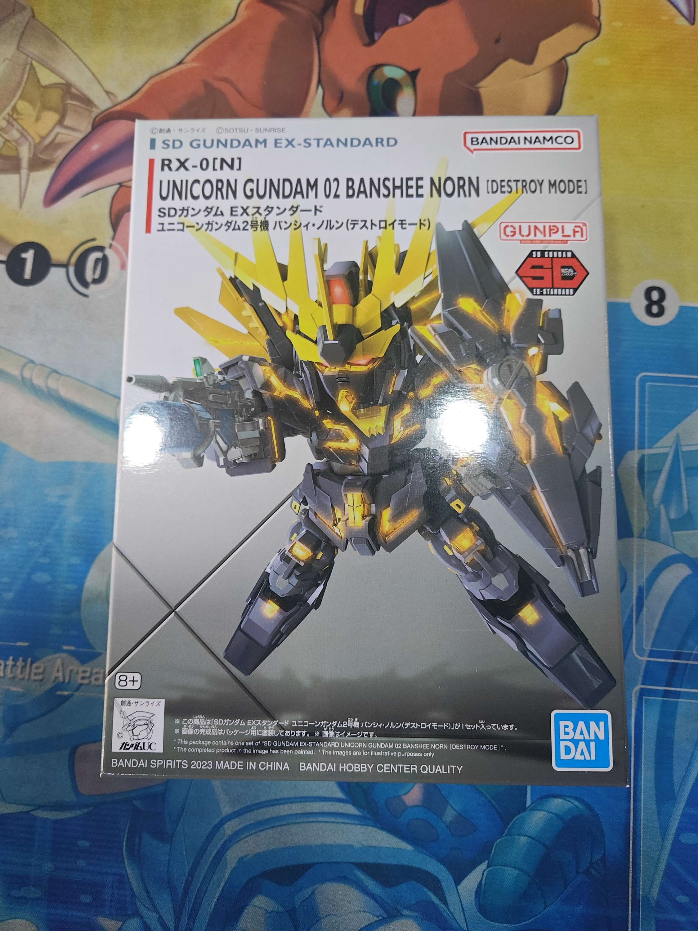 Gundam Glunpla SD Ex-Standar unicorn 02 Banshee norn