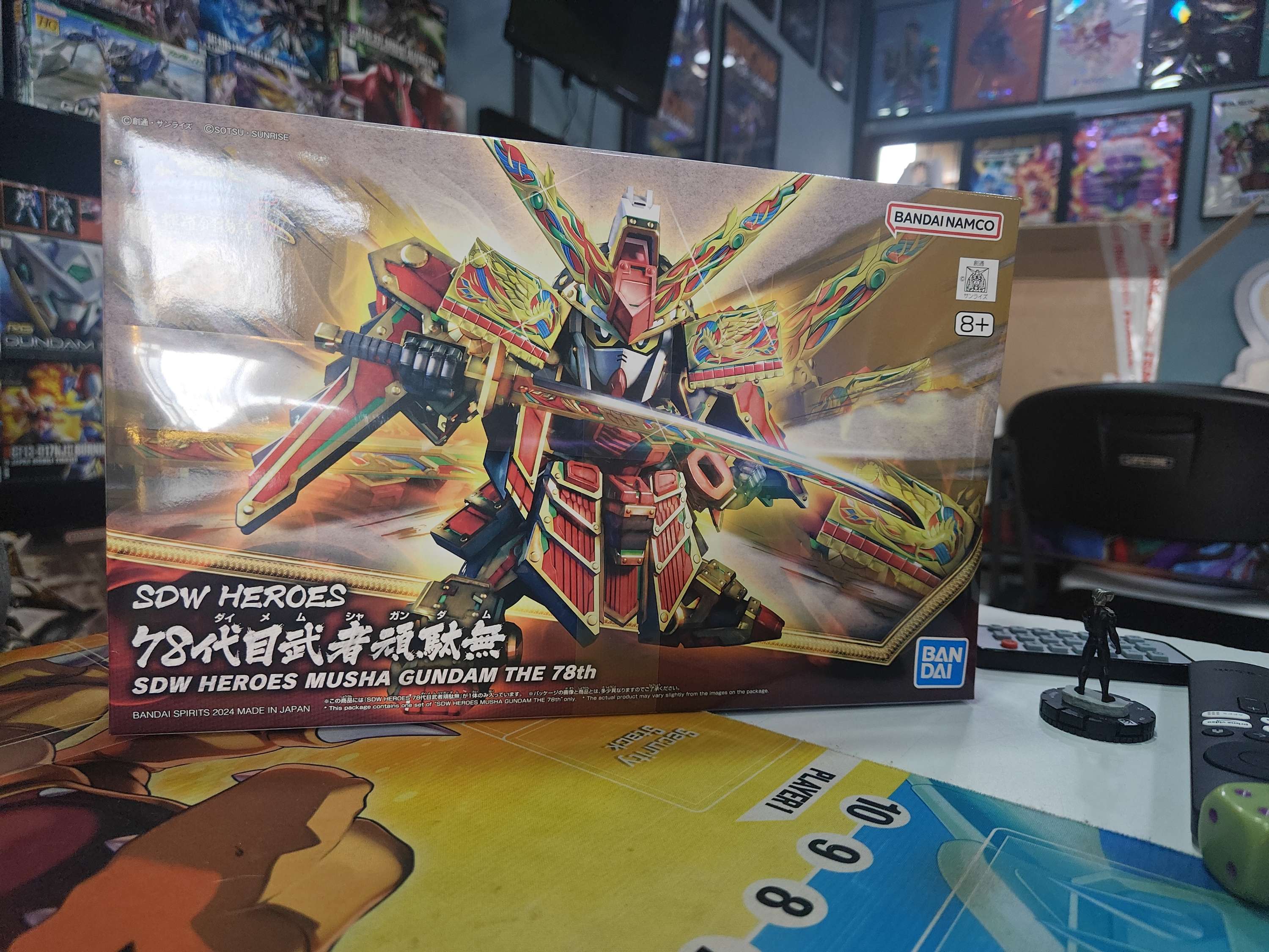 Gundam Gunpla Super Deformed world héroes musha The 78 th