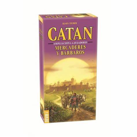 Catan Mercaderes Y Barbaros (Ampliacion 5-6 Jugadores)