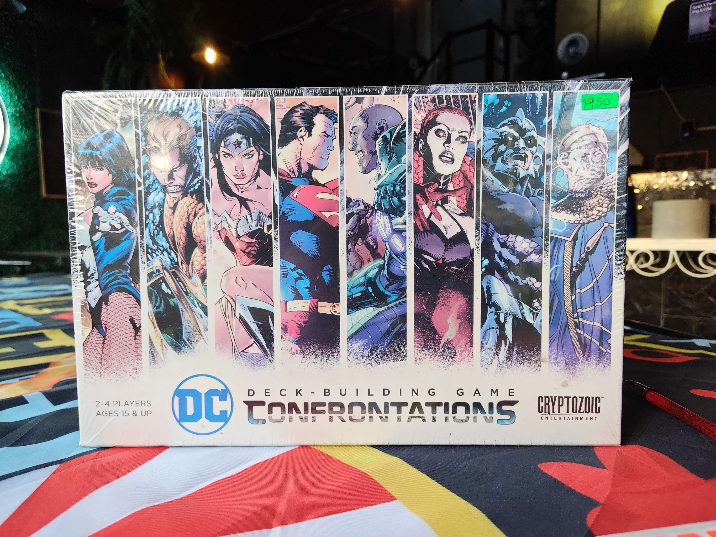 DC Deck building Game confrontations