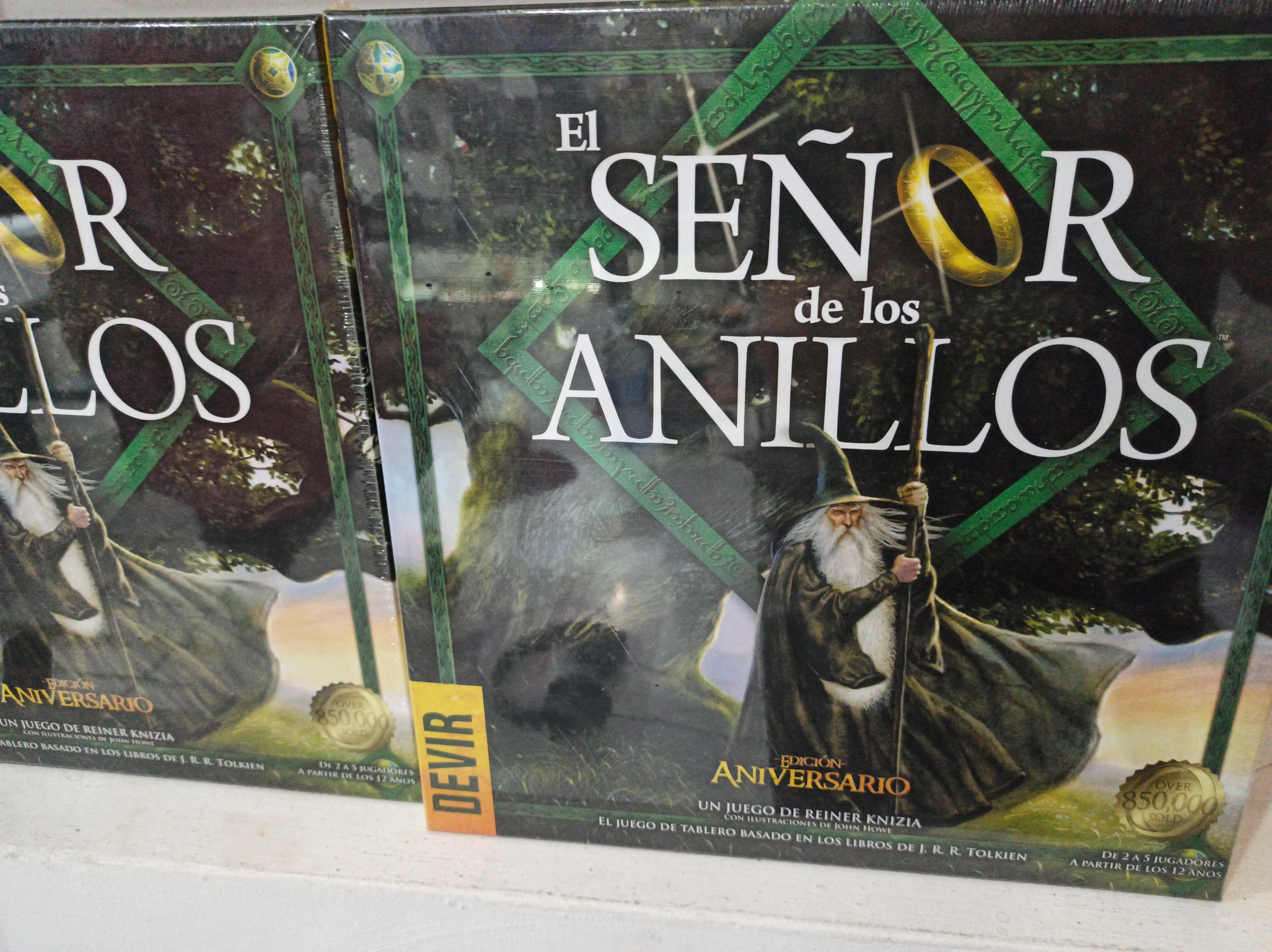 El señor de los anillos Edición Aniversario juego de mesa español