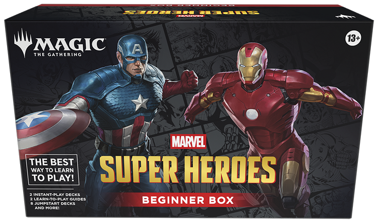 Case (3) MTG: Universes Beyond- Marvel Super Heroes Beginner Box