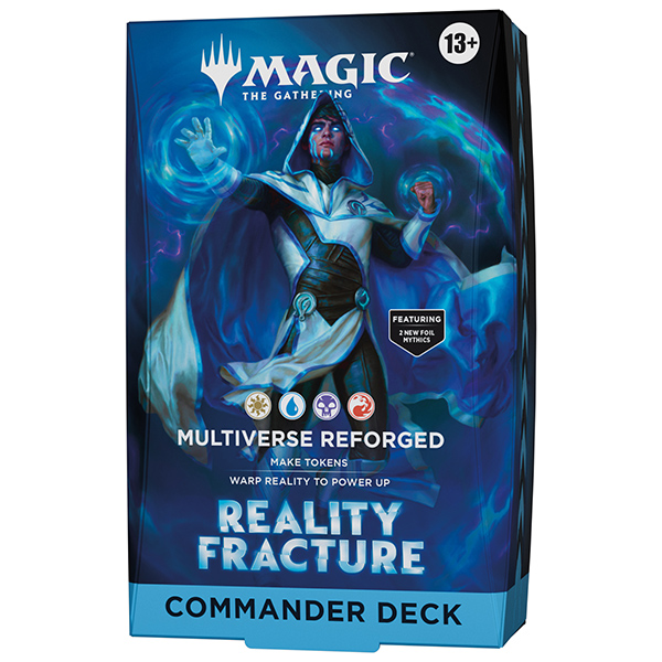 display (4) MTG: Reality Fracture Commander Deck