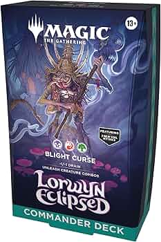 MTG lorwyn Eclipsed Commander Blight curse