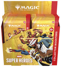 MTG: Universes Beyond- Marvel Super Heroes Collector's Booster display