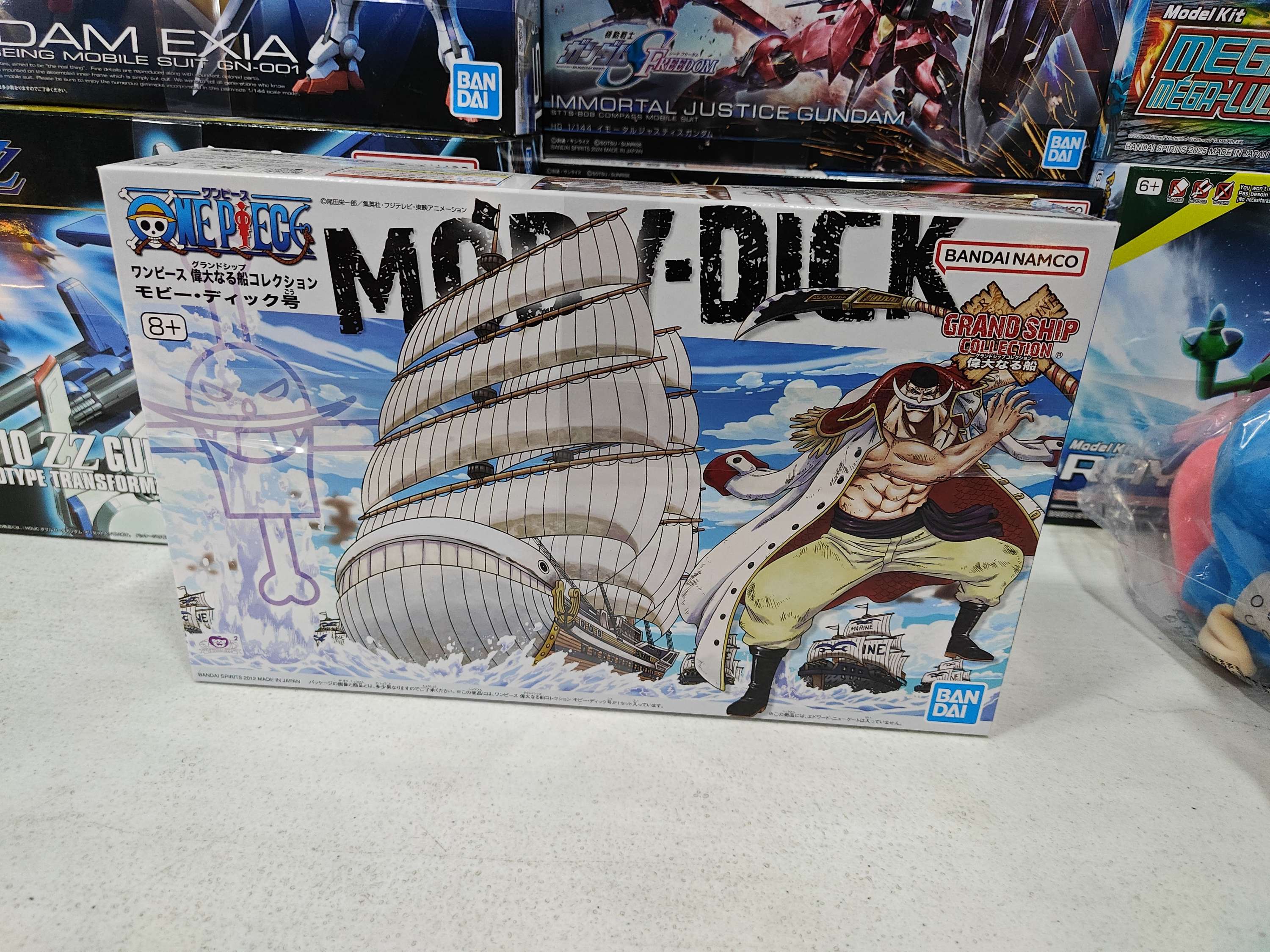 Bandai hobby one piece grand ship collection model kit Moby-Dick