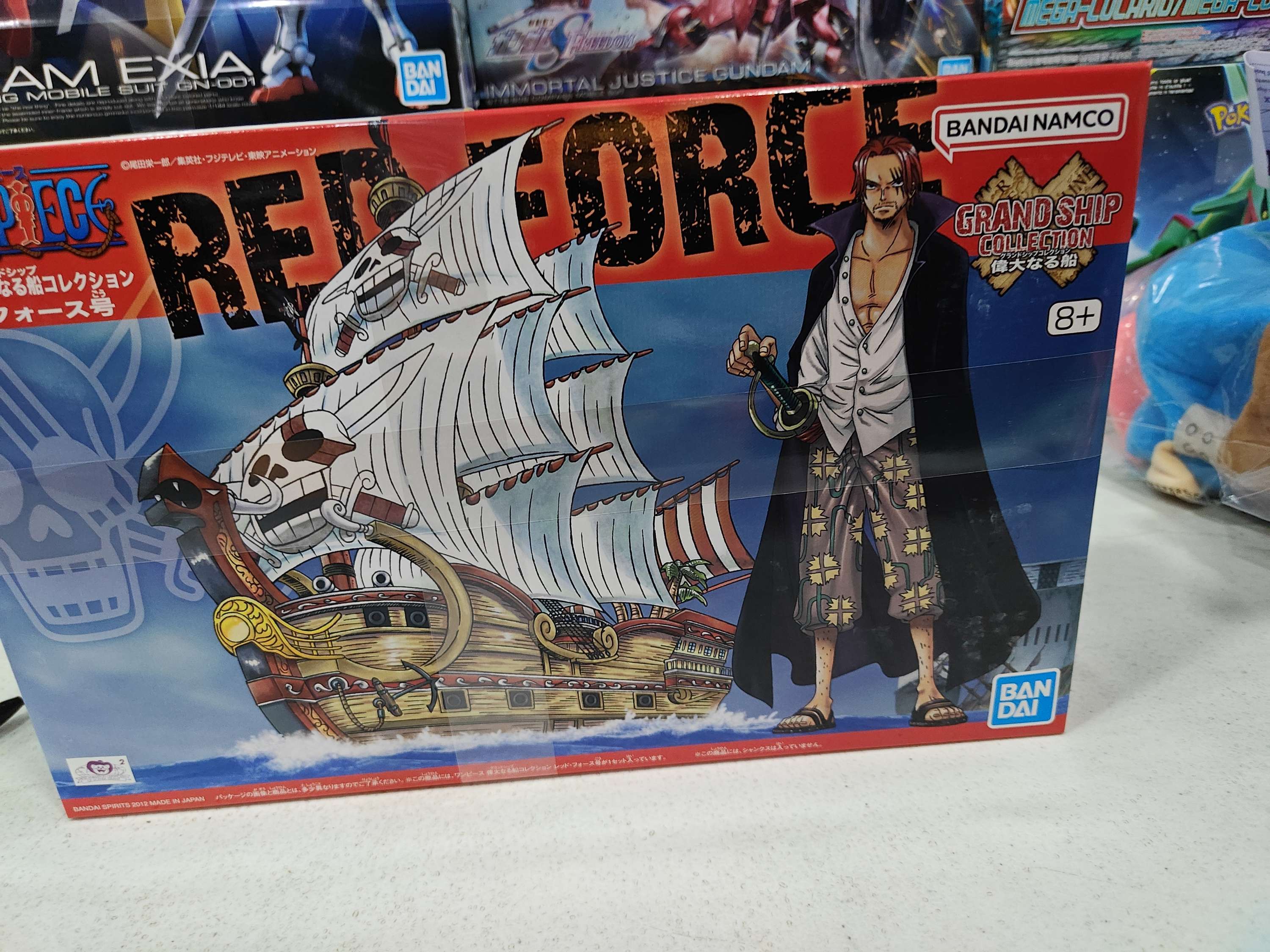 Bandai hobby one piece grand ship collection model kit Red force