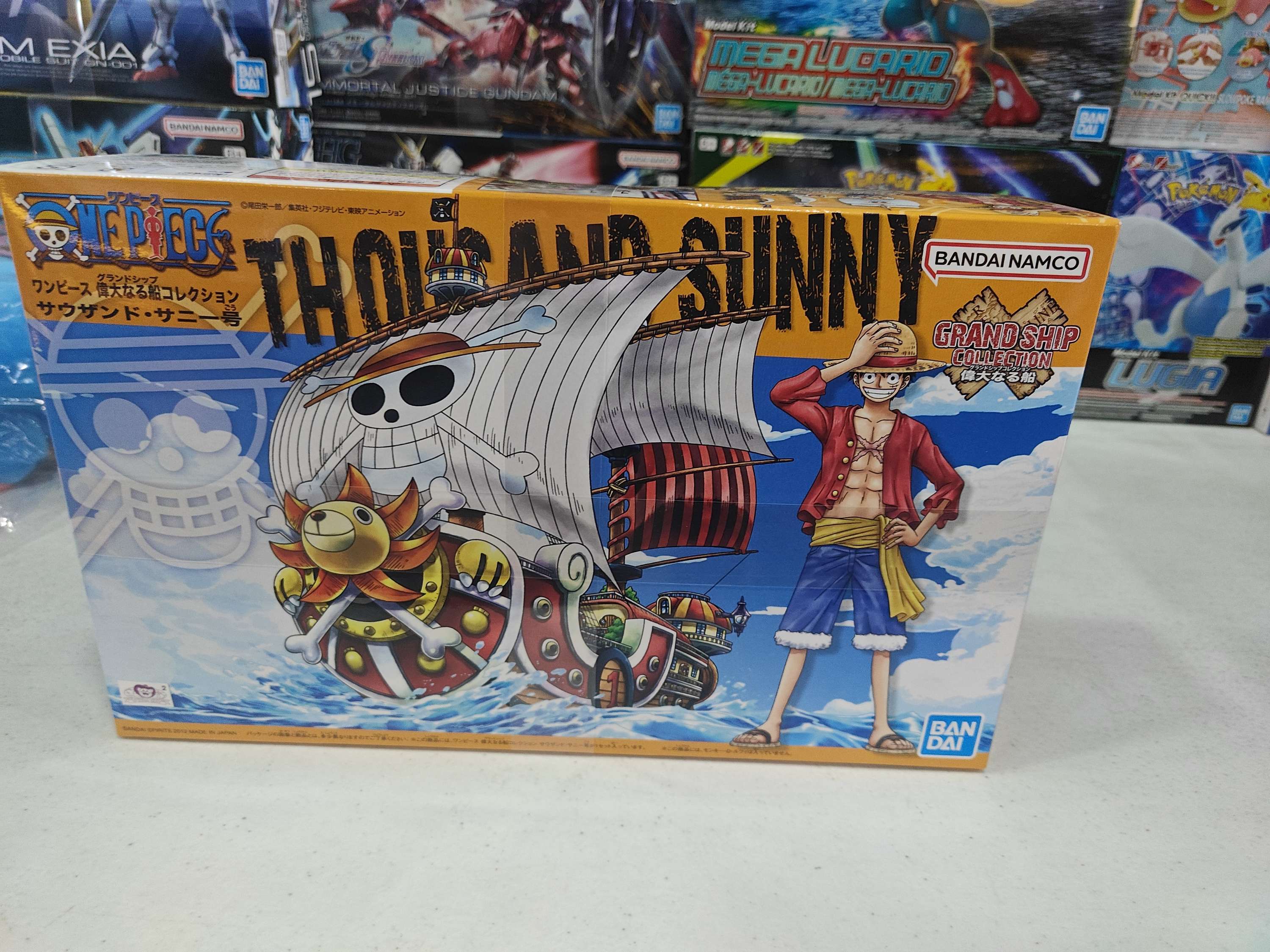 Bandai hobby one piece grand ship collection model kit Thounsad sunny
