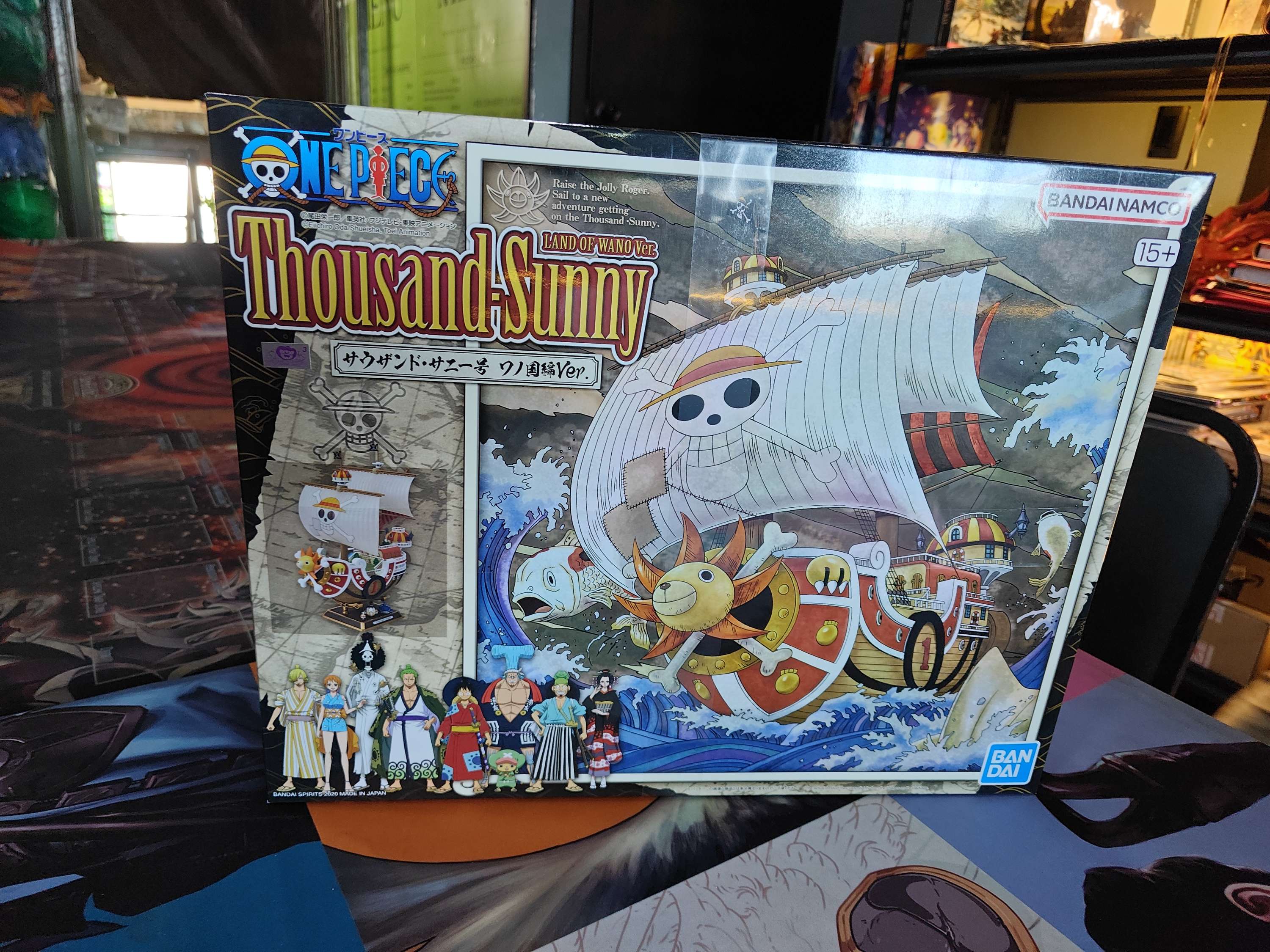 Bandai hobby one piece grand ship collection model kit Thousand land of wano
