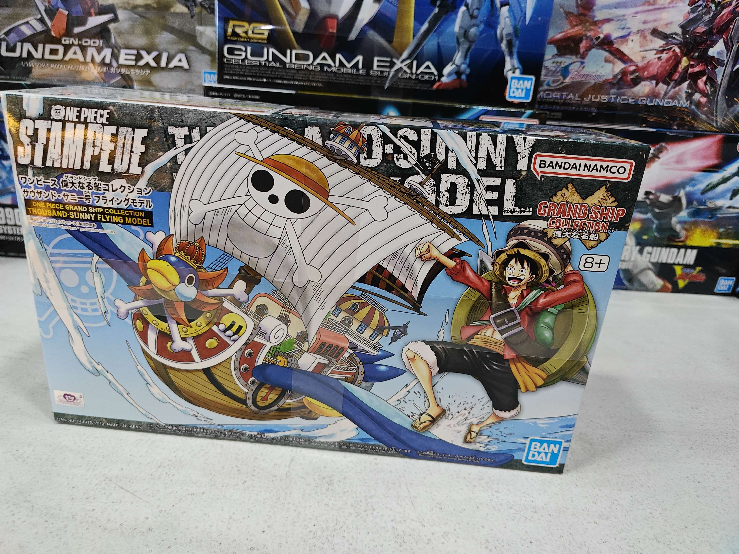 Bandai hobby one piece grand ship collection model kit Thousand Sunny Flygin