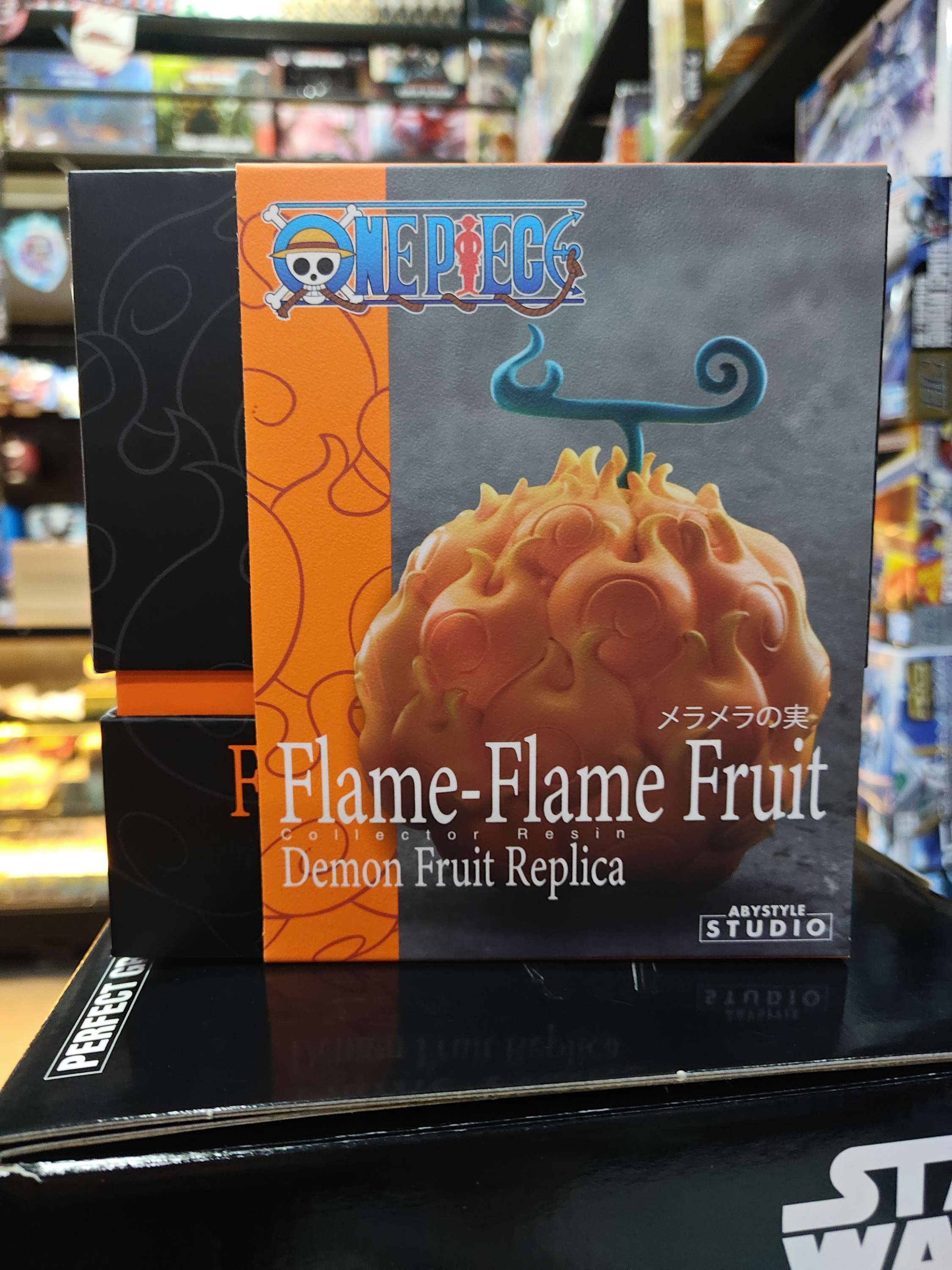 One piece Figure Flame Flame Fruit