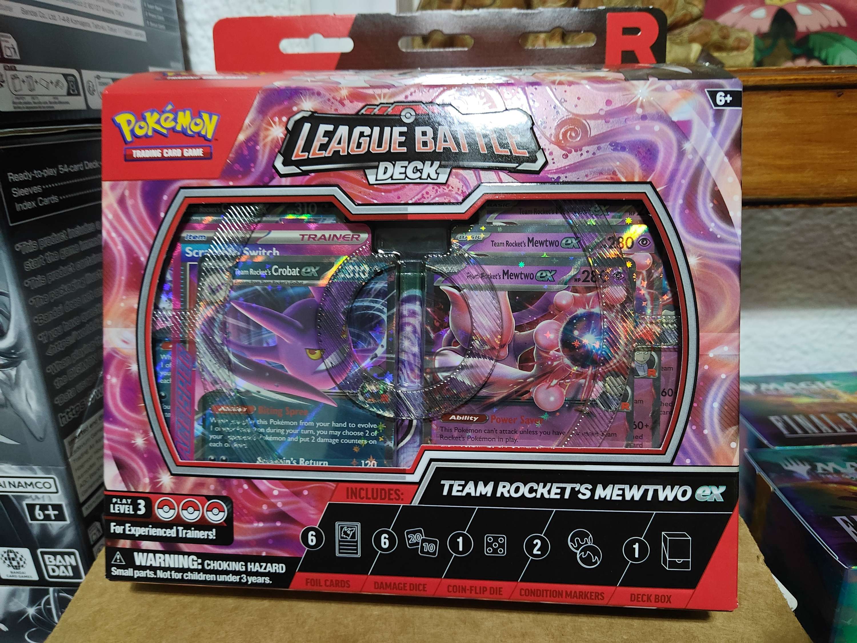 Pokemon TCG: Team Rocket's 
Mewtwo ex League Battle Deck