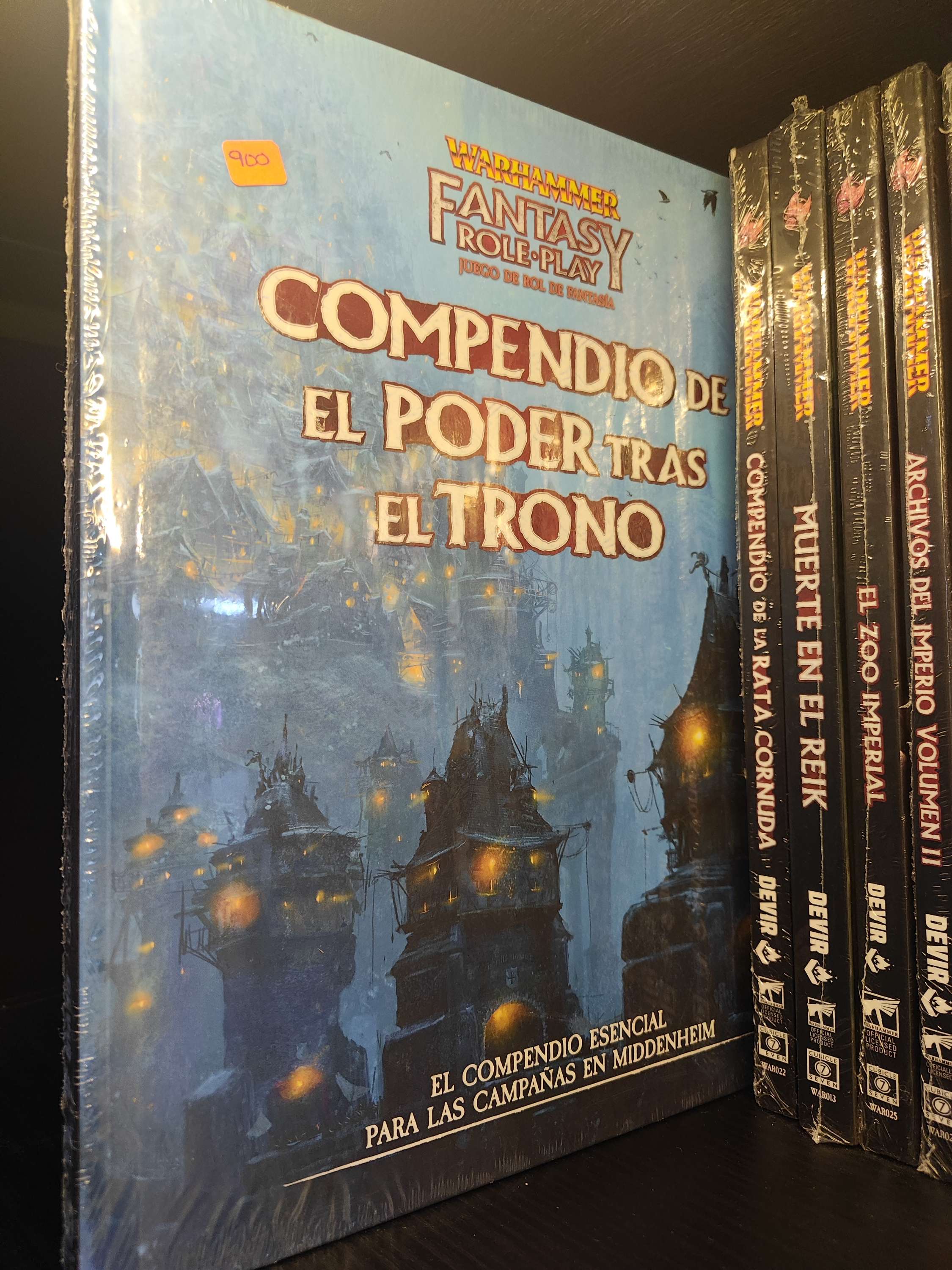 Warhammer compendio de el poder en el trono