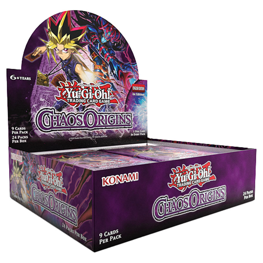 Yu-gi-oh Chaos origins booster box