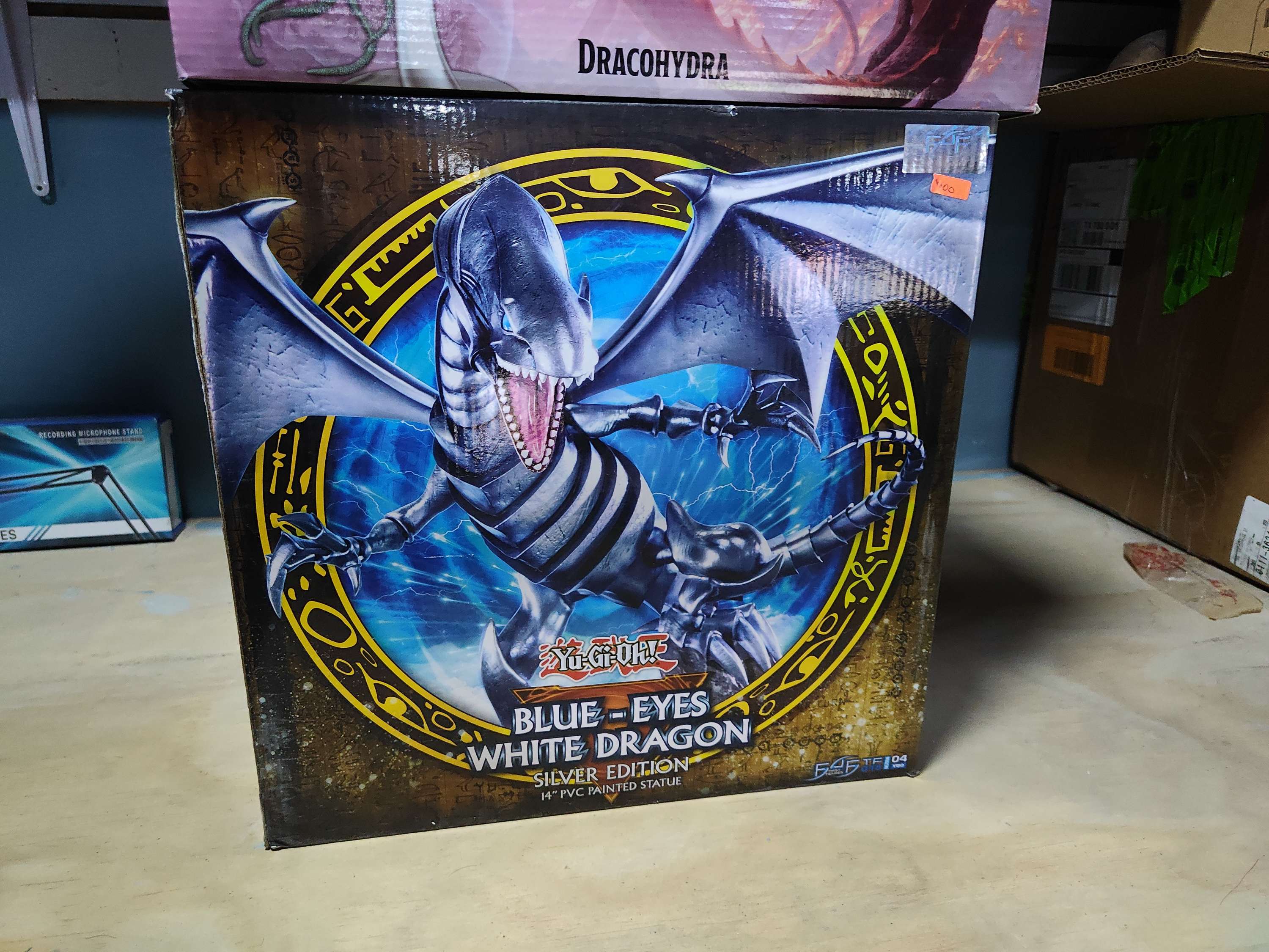 Yugioh Blue eyes white dragon Silver edition
